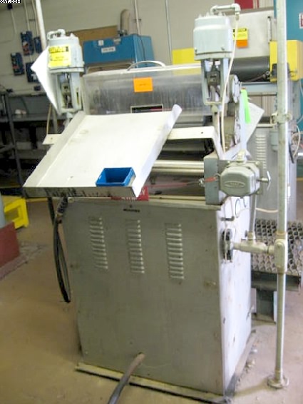 L & W 20" Padder, rubber over rubber, dip pan,